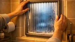 Lacný trik, ako zatepliť WC bez kúrenia: vnútorné okno z pladanu za pár minút