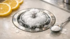 Ako vyčistiť odtok v dreze bez drhnutia: stačia jedlá sóda a kyselina citrónová