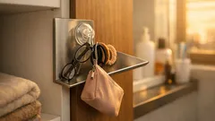 Trik s knižnou zarážkou, ktorý vytvorí úložný priestor aj v malej skrinke